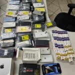 PF e PM apreendem carga irregular de celulares na Operação Semana Santa