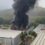 Incêndio perto de escola assusta alunos em JF