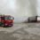 Incêndio em fábrica de telhas em JF
